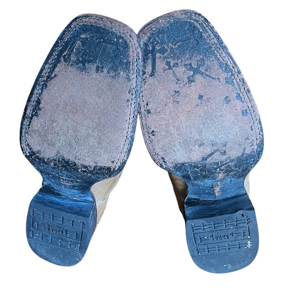 CORRAL Leather Rose & Cross Western Boots Cowgirl Women’s Size 7 FAST SHIPPING - Picture 11 of 14